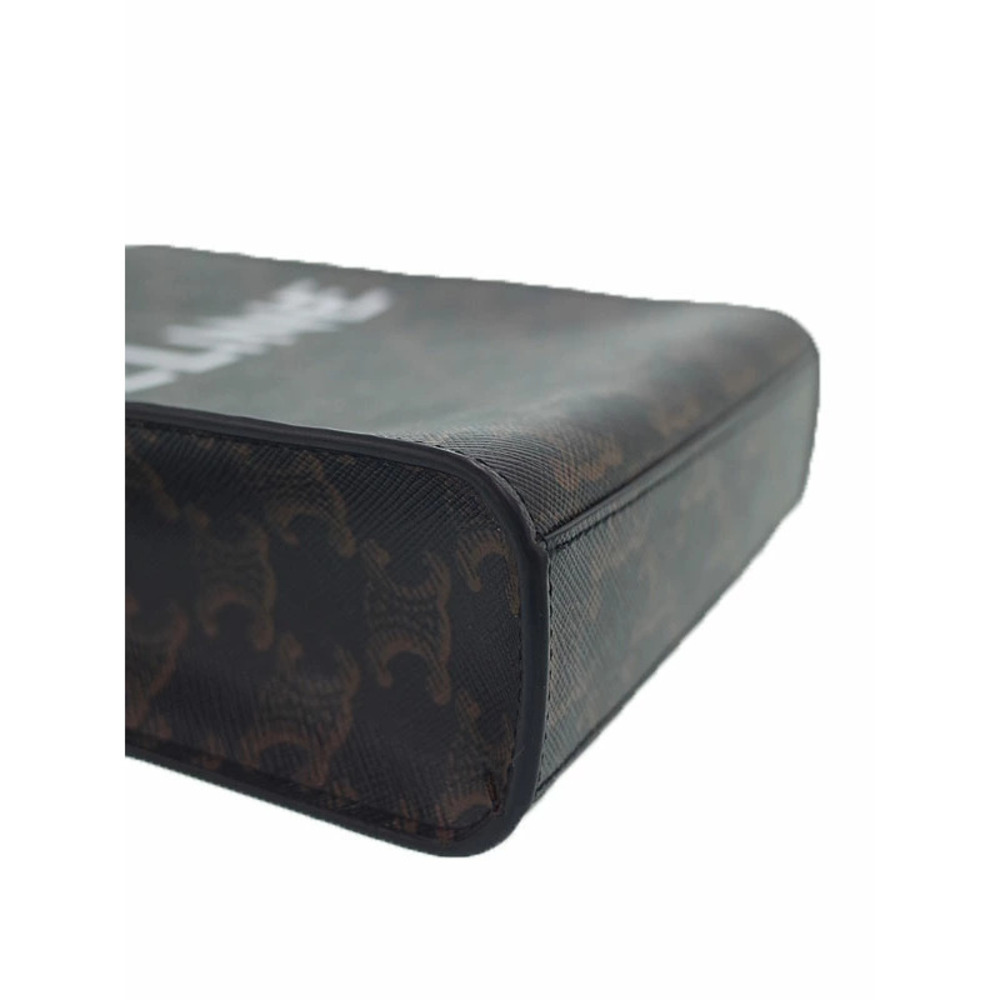 Celine Triomphe Canvas Vertical Cabas Bag - Picture 8 of 9